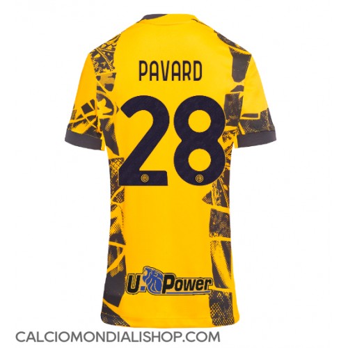 Maglie da calcio Inter Milan Benjamin Pavard #28 Terza Maglia Femminile 2024-25 Manica Corta